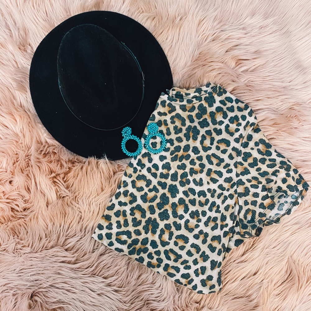 Leopard Print Tee